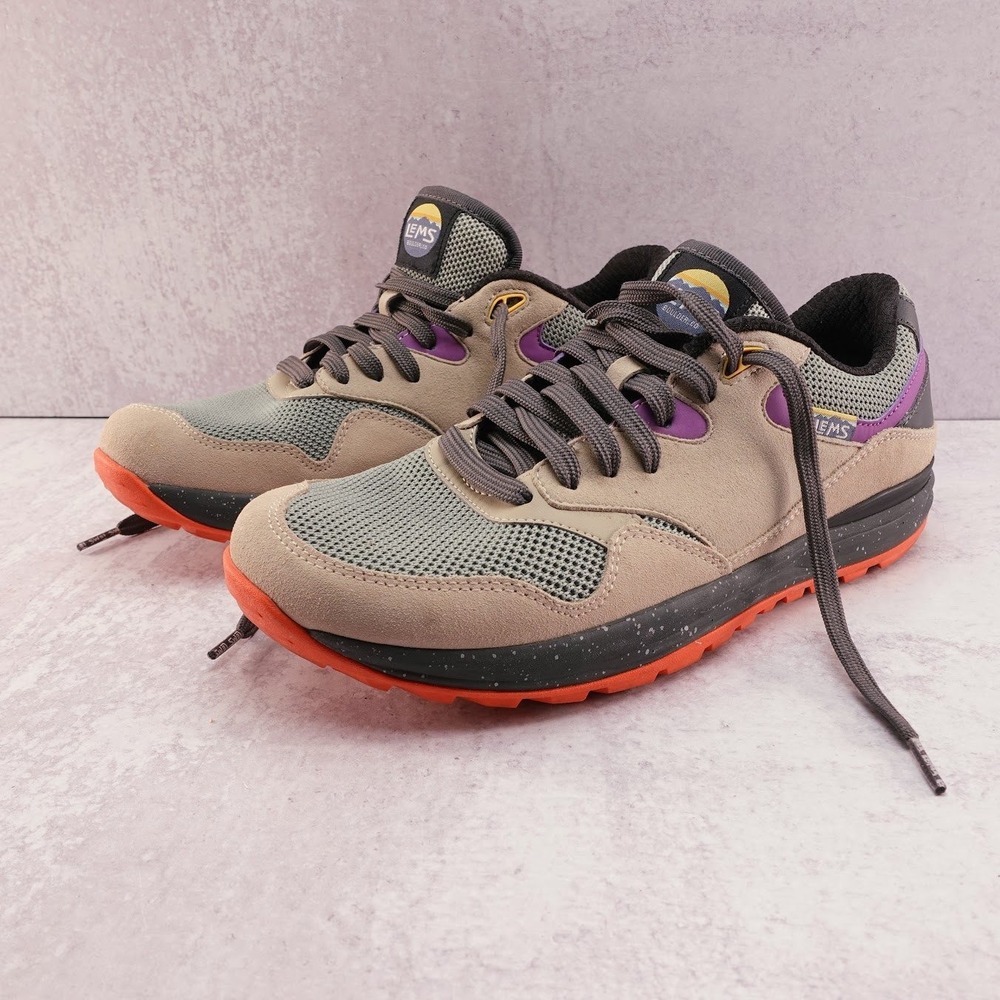 Lems Trailhead Mercury Sunset Mens 9 D Minimalist Hiking Shoes LM210802 Tan
